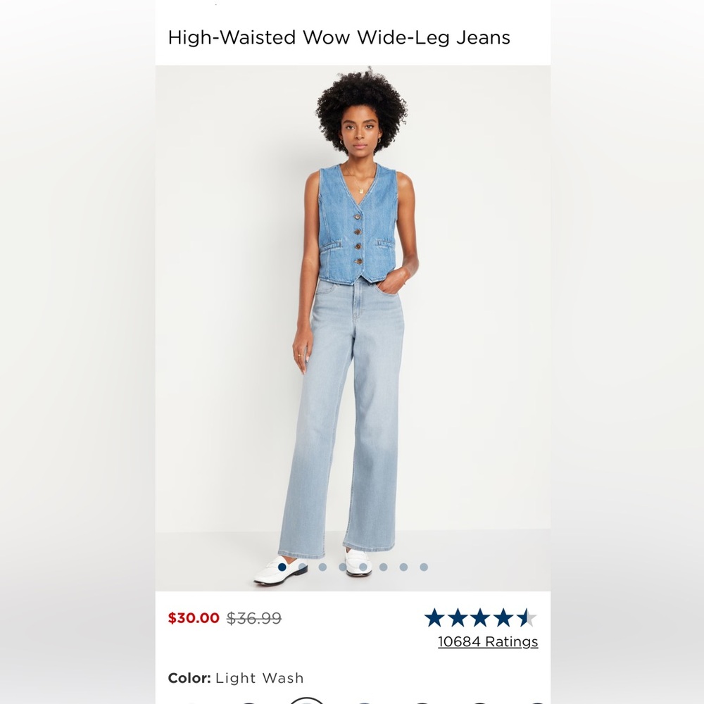 Old Navy high rise Wow Jean